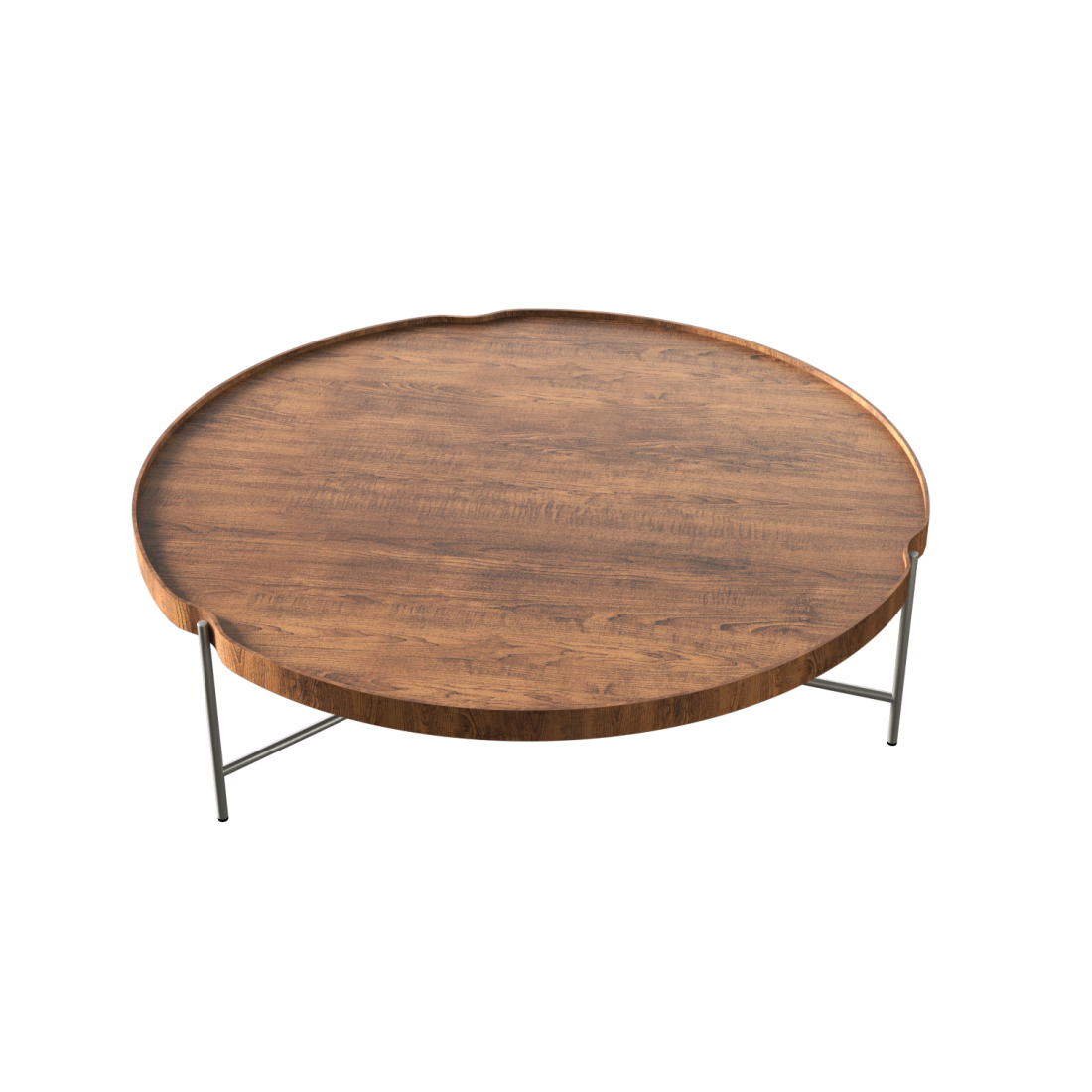 Mesa de Centro Accord Flow Ø800x380mm F1010