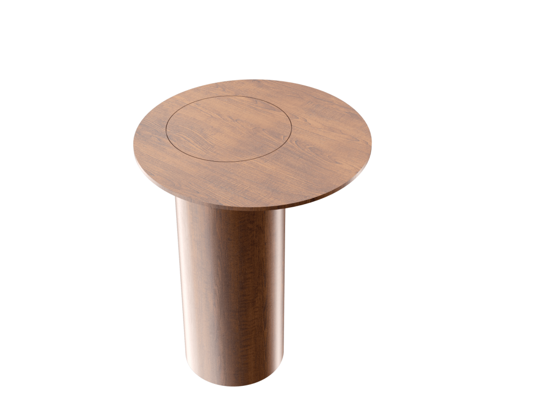 Mesa de Apoio Accord Cilíndrica Ø500x660mm F1043