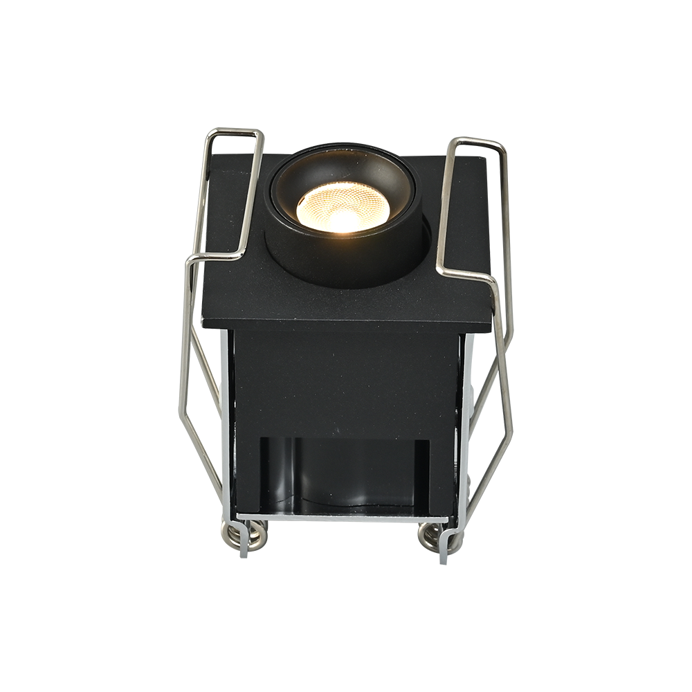 Spot Embutir Direcionável Nordecor Kawi 2 watts 3000K Preto IRC90 30° Bivolt 43x40x28mm 6685