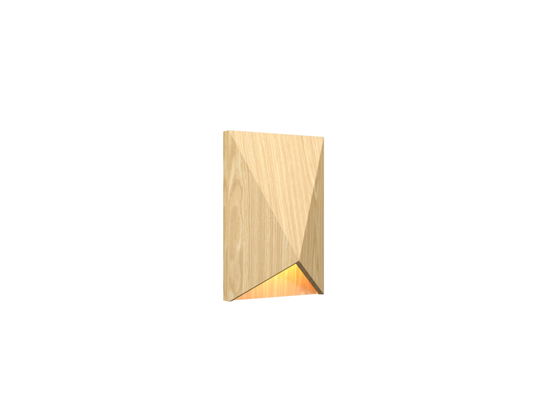 Arandela Accord Facetada 1L G9 250x170x75mm 4219