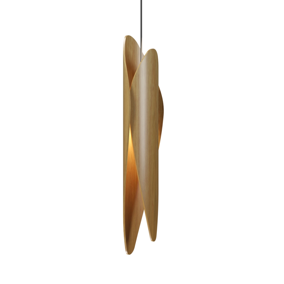Pendente Accord Leaf 1L E27 700x250x90mm 1509