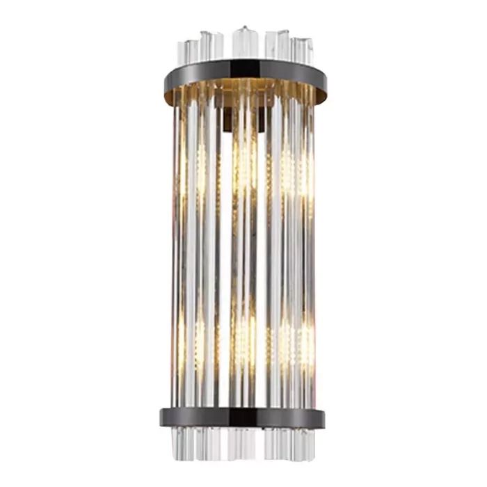 Arandela Astraled Led Segin Preto 2L G9 350mm AD-2024