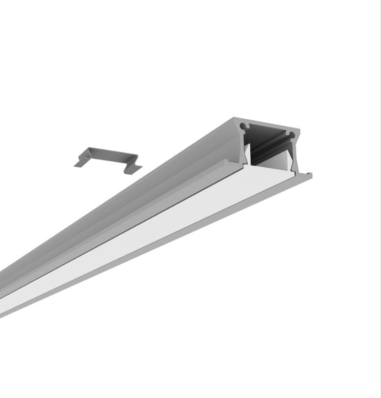 Perfil Linear Newline Embutir Fit15 Mobil 2000x25x13mm SCPE14200