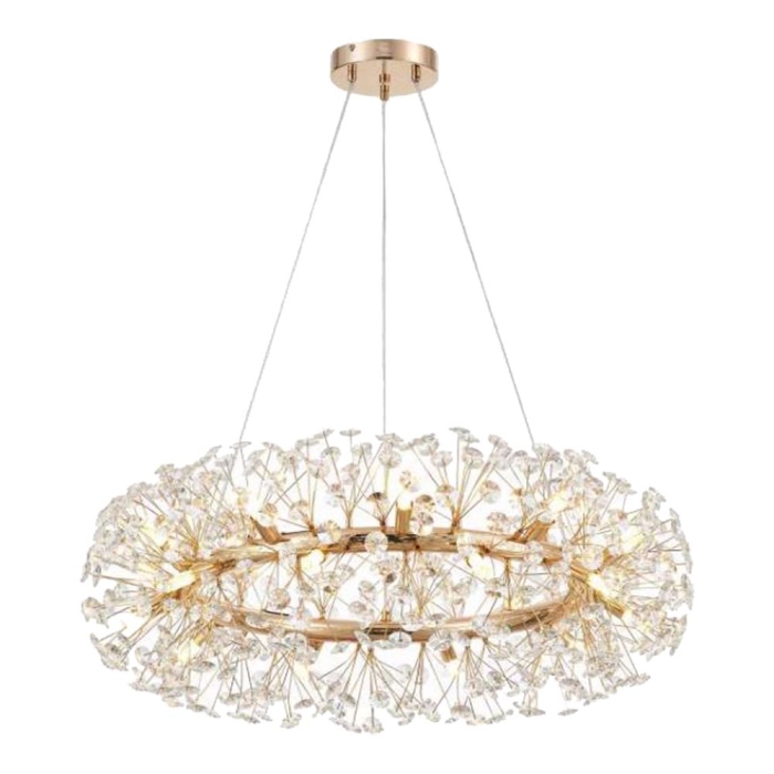 Pendente Astraled Buna Dourado Brilho 20L G9 Ø800mm PT-1043
