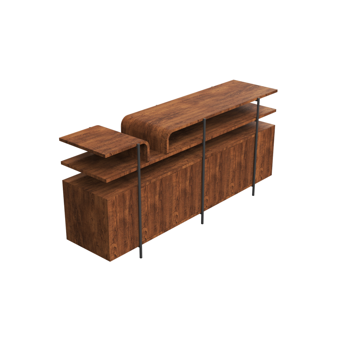 Mesa de Buffet Accord Cascade 760x1700x435mm F1030