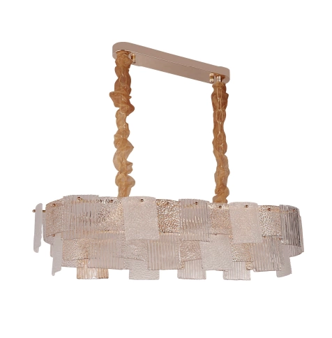 Pendente Astraled Flara Dourado Brilho 8L E14 300x800mm PT-1069