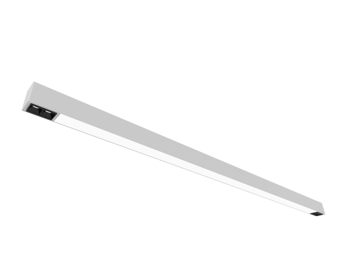 Plafon Newline Fit40 4 Focos 10° 21,8 watts Bivolt 710x40x50mm PL40005LED