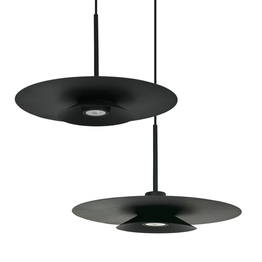 Pendente Itamonte Tutu 1L GU10 MR16 Ø600x90mm 535