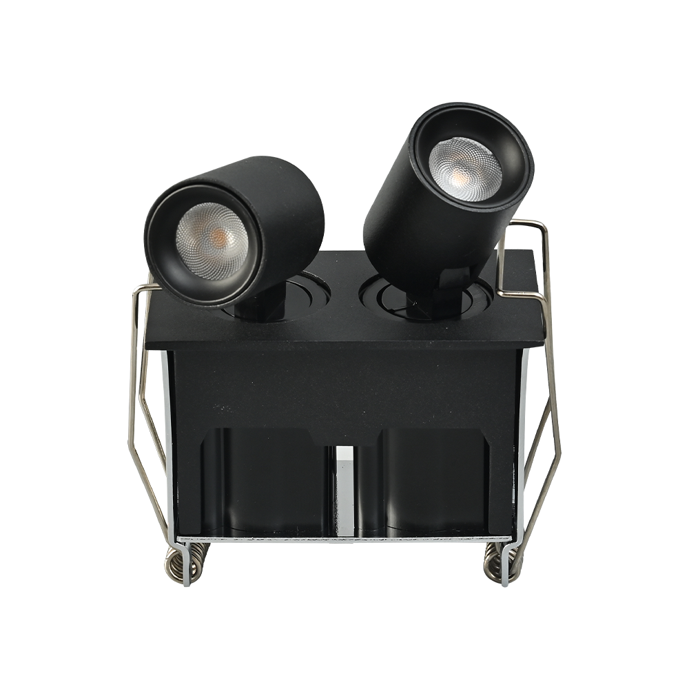 Spot Embutir Direcionável Nordecor Kawi 4 watts 3000K Preto IRC90 30° Bivolt 72x40x28mm 6687