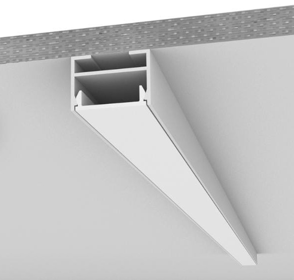 Perfil Sobrepor Newline Fit25 para Fita de Led 3000x27x20mm SCPS25300
