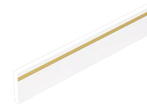 Perfil Powerlume Rodapé Iluminação Direta Alumínio 100x15mm Barra de 2 metros RDP-DI
