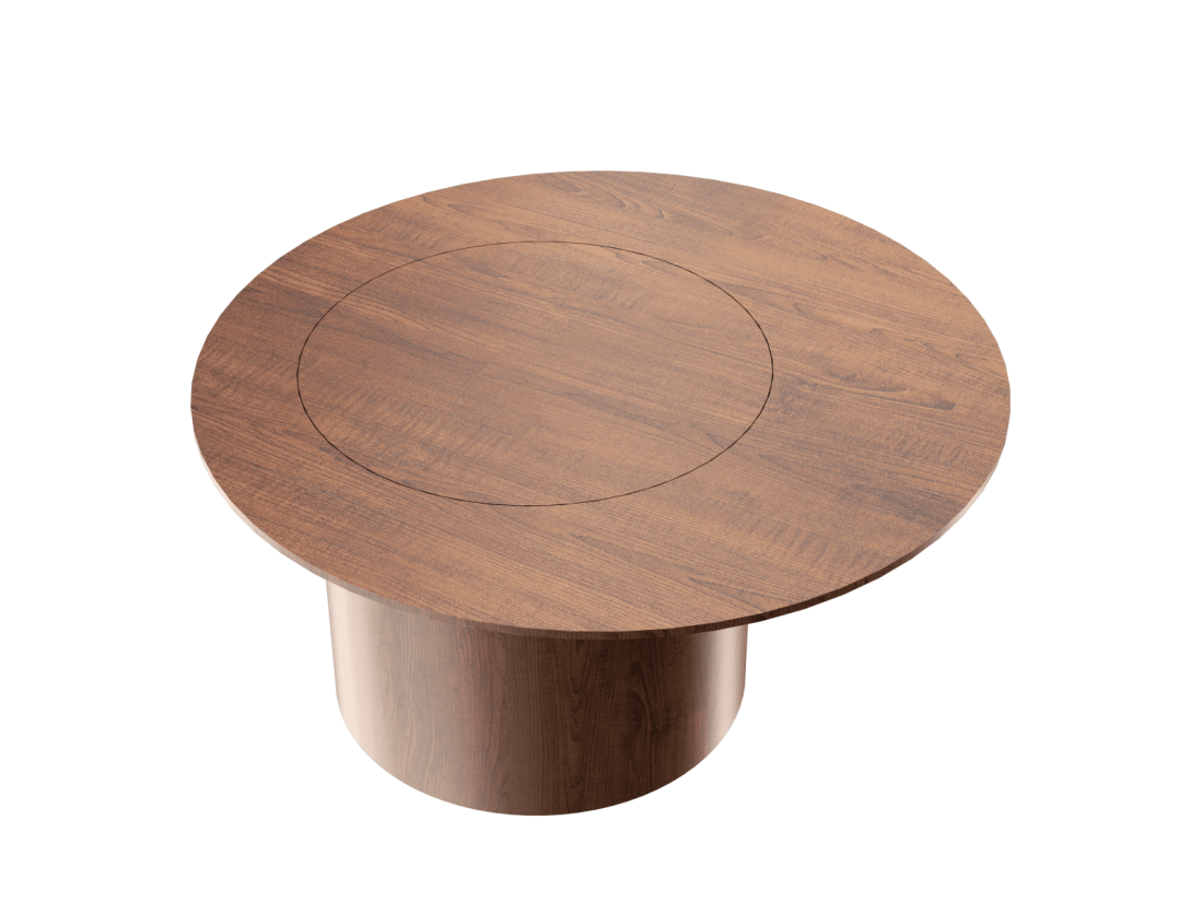 Mesa de Centro Accord Cilíndrica Ø800x400mm F1045