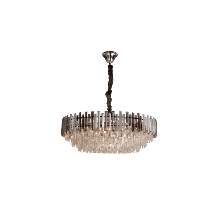 Pendente Astraled Elara Cromado Brilho 13L E14 Ø800mm PT-1071