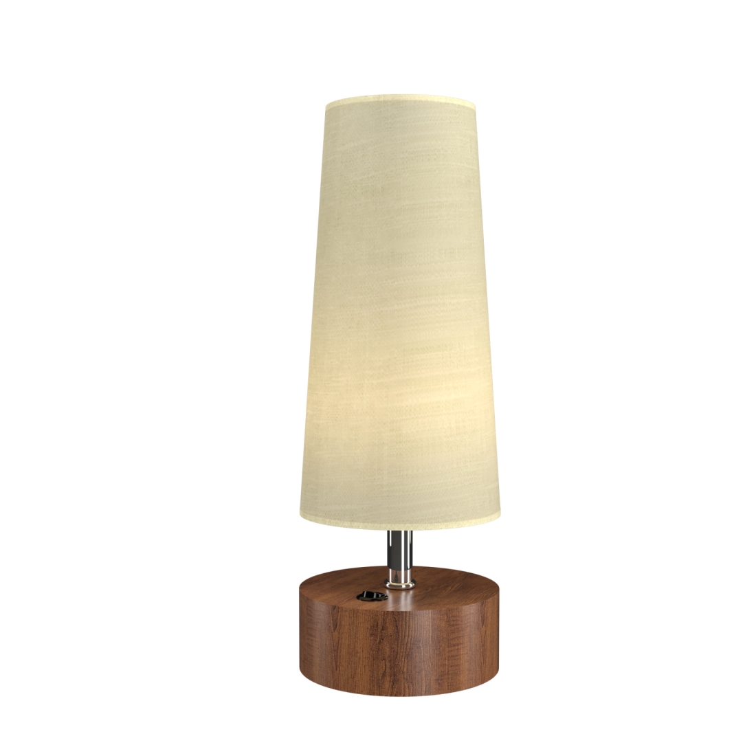 Abajur Accord Clean 1L E27 Ø150x420mm 7101