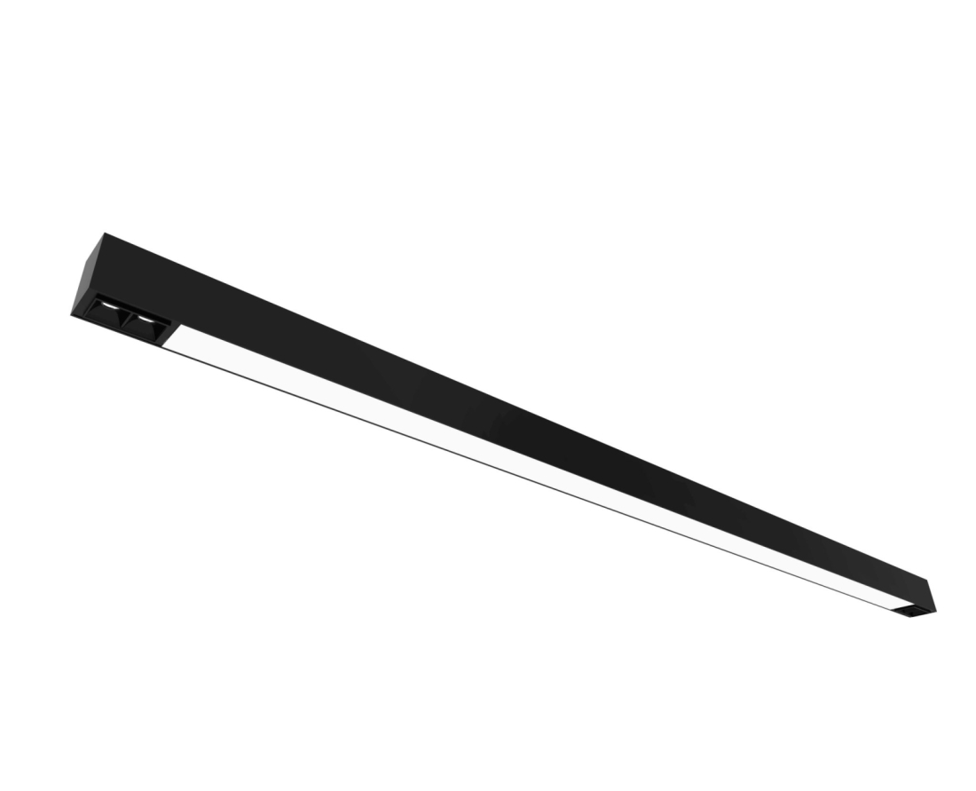 Plafon Newline Fit40 4 Focos 10° 39,6 watts Bivolt 1270x40x50mm PL40006LED