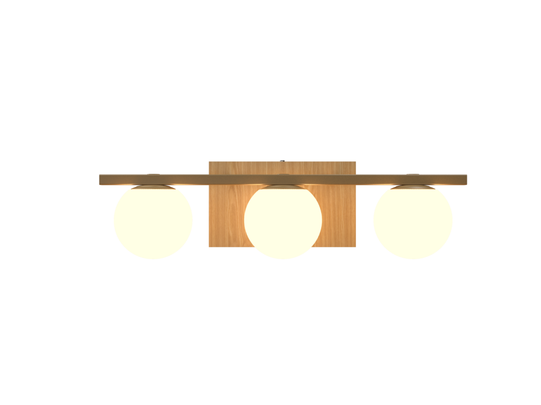 Arandela Accord Sfera 3L Mini Bulbo 195x700x210mm 4207
