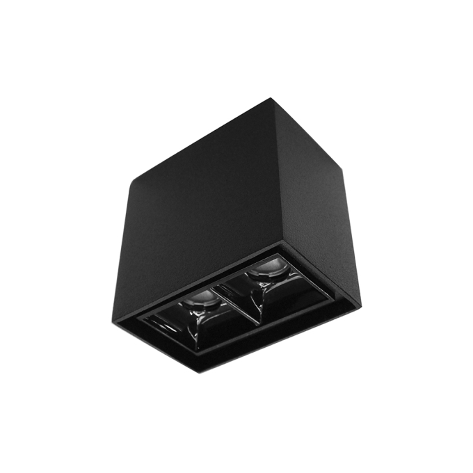 Plafon Newline Pixel 2 Focos 4 watts 36° 2700K Bivolt 65x40x60mm PL03028LED27