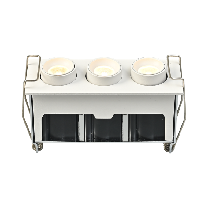Spot Embutir Direcionável Nordecor Kawi 6 watts 3000K Branco IRC90 30° Bivolt 100x40x28mm 6688