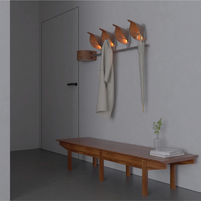 Mancebo Accord Caeté 6 watts 2700K Bivolt 310x1220x270mm 4202