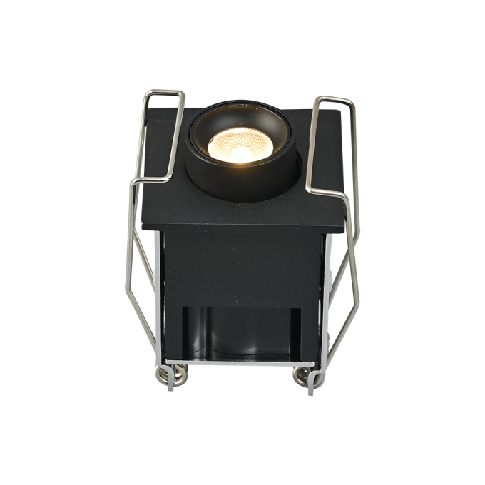 Spot Embutir Direcionável Nordecor Kawi 2 watts 3000K Preto IRC90 30° Bivolt 43x40x28mm 6685