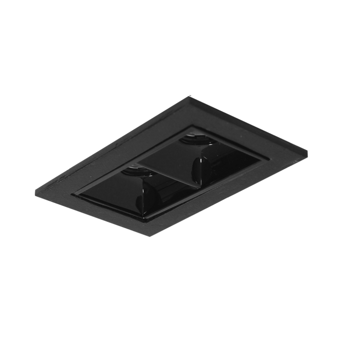 Embutido Newline Pixel 2 Focos 4 watts 10° 2700K Bivolt 70x45x40mm EM03026LED27