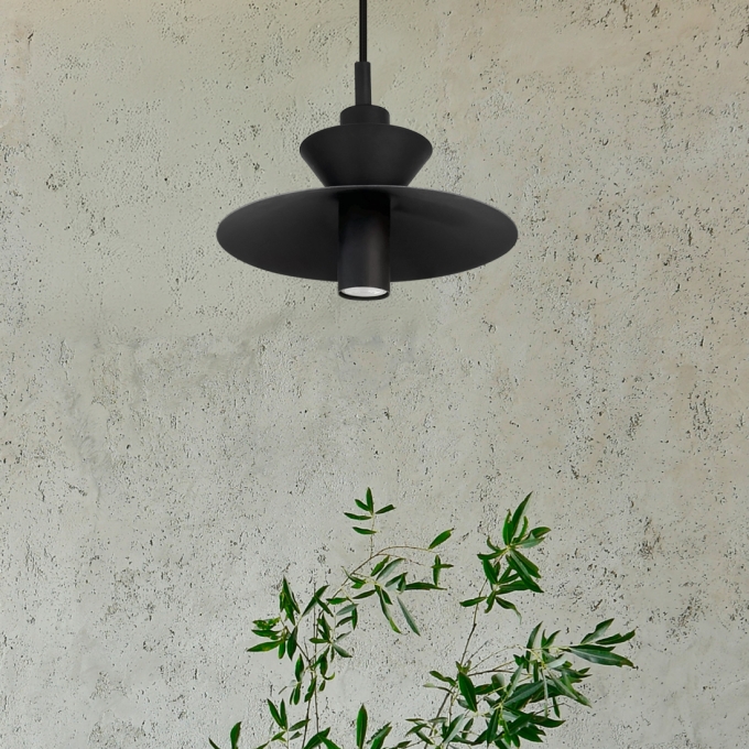 Pendente Itamonte Guanumbi 1L GU10 MR11 Ø210x160mm 540  