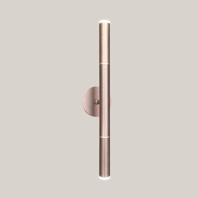 Arandela Itamonte Tip I Alumínio e Vidro Fosco Branco 2L G9 25x375x55mm 296