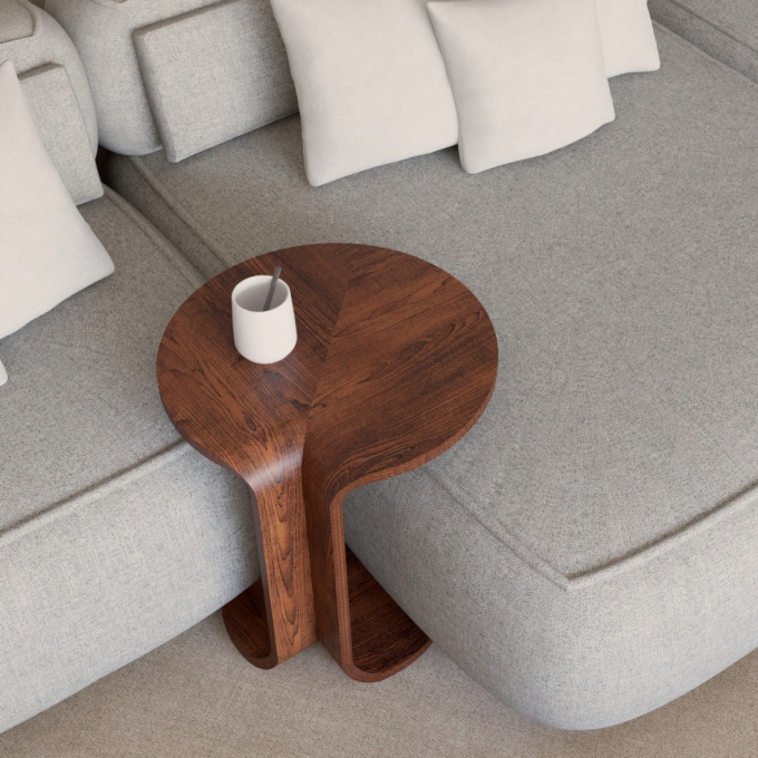 Mesa de Apoio Accord Bloom Ø300x670mm F1014