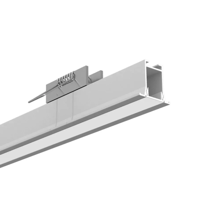 Perfil Embutido Newline Fit15 Standard para Fita de Led 1000x25x40mm SCPE15100