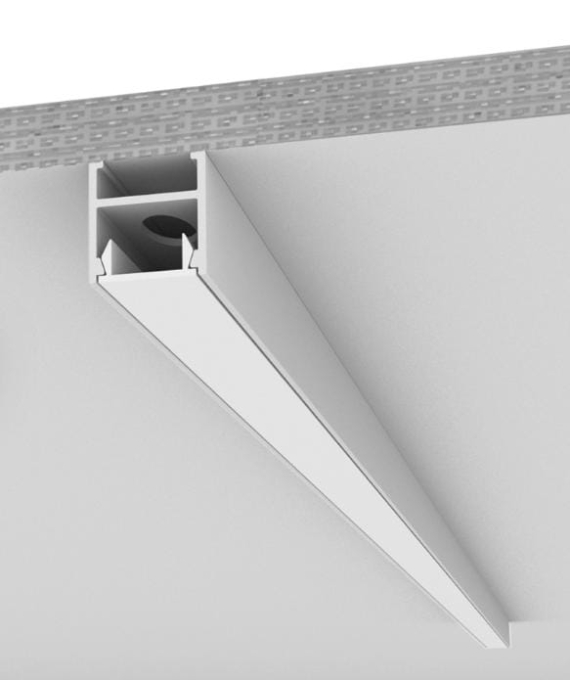 Perfil Sobrepor Newline Fit15 para Fita de Led 2500x17x20mm SCPS15250