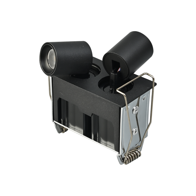 Spot Embutir Direcionável Nordecor Kawi 4 watts 3000K Preto IRC90 30° Bivolt 72x40x28mm 6687