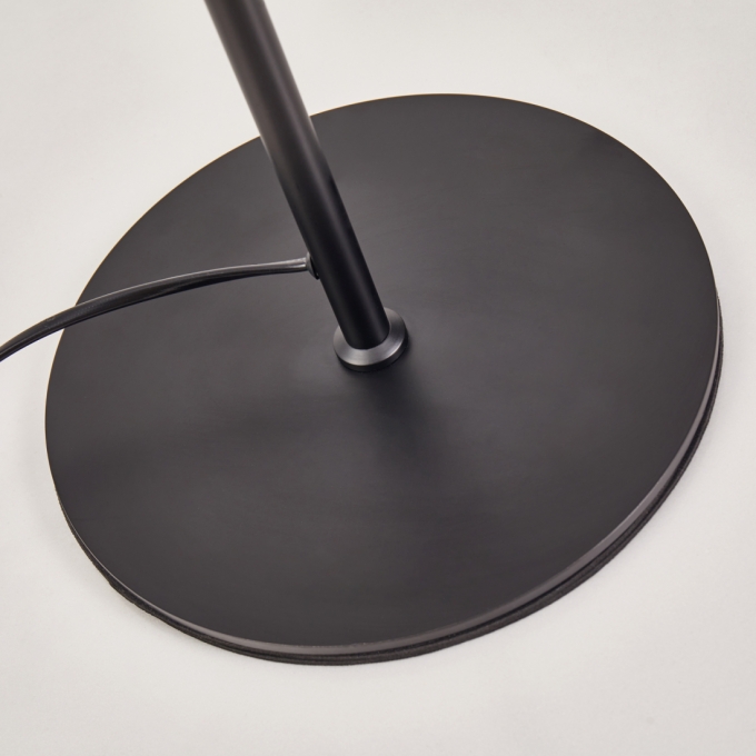 Luminária de piso Nordecor Clus 1L MR11 Mini Dicroica Preto 1440x190x230mm 2919