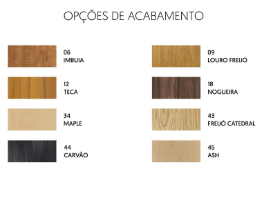 Mesa de Centro Accord Cônica Ø1000x290mm F1004