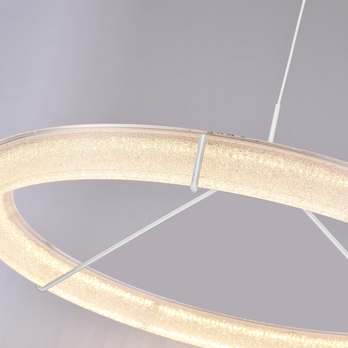 Pendente Nordecor Gise 28 watts 3000K Branco Ø560mm 2869