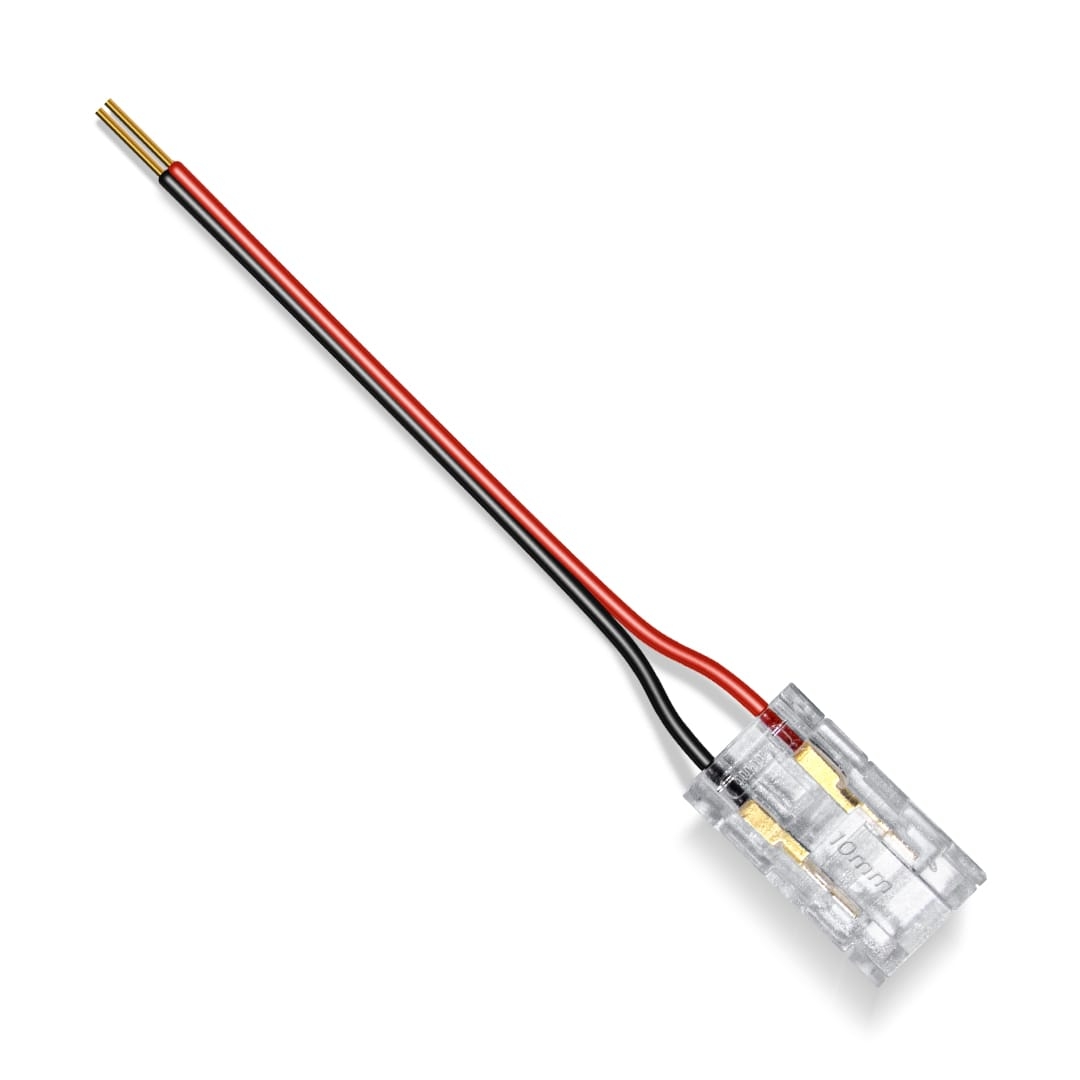 Conector Lumanti Cabo de Força para Fita Led 10mm Tensão de Rede FD3310CF