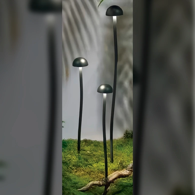 Espeto de Jardim Skylight Kogu Preto 3 watts 3000K IP67 24V 400mm SKY-101PT-40