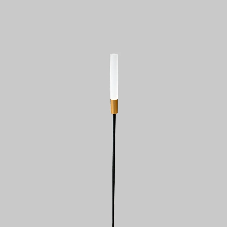 Espeto de Jardim Skylight Capincho Preto e Dourado 1 watt 3000K IP67 12V Ø25x1000mm SKY-100PT-100