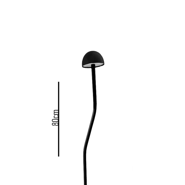 Espeto de Jardim Skylight Kogu Preto 5 watts 3000K IP67 24V 800mm SKY-101PT-80