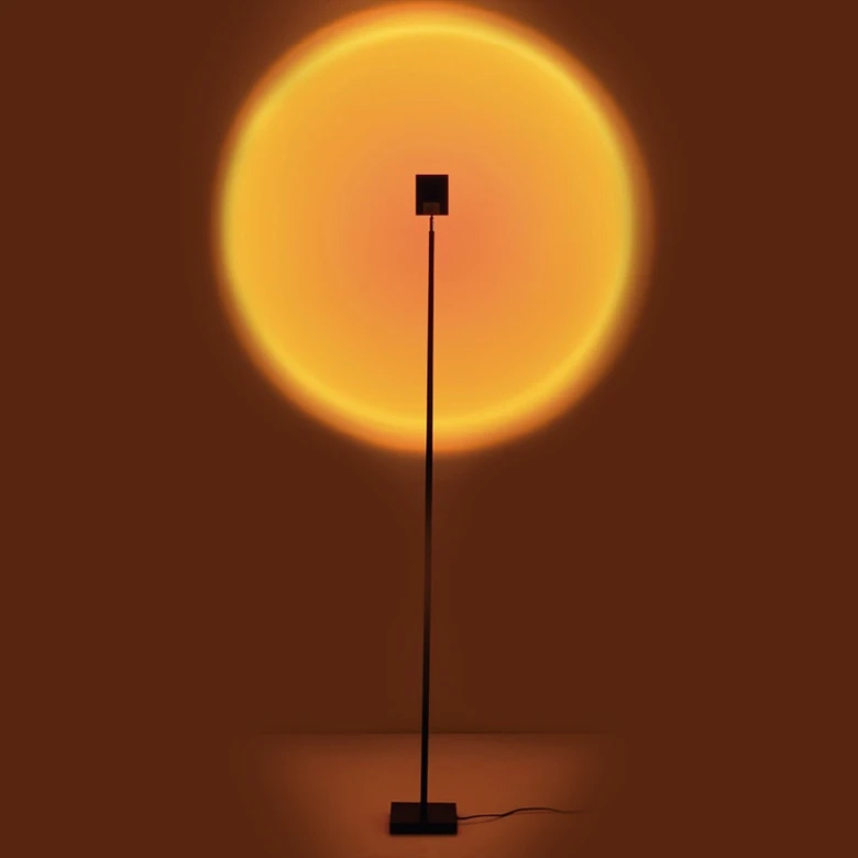 Coluna Skylight Sunset Preto 7 watts 2200K Bivolt 160mm SKY-3069CL