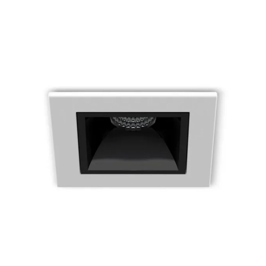 Luminária de Embutir Interlight Picco 3 watts IP54 IRC90 Bivolt 45x45x34mm 4991 