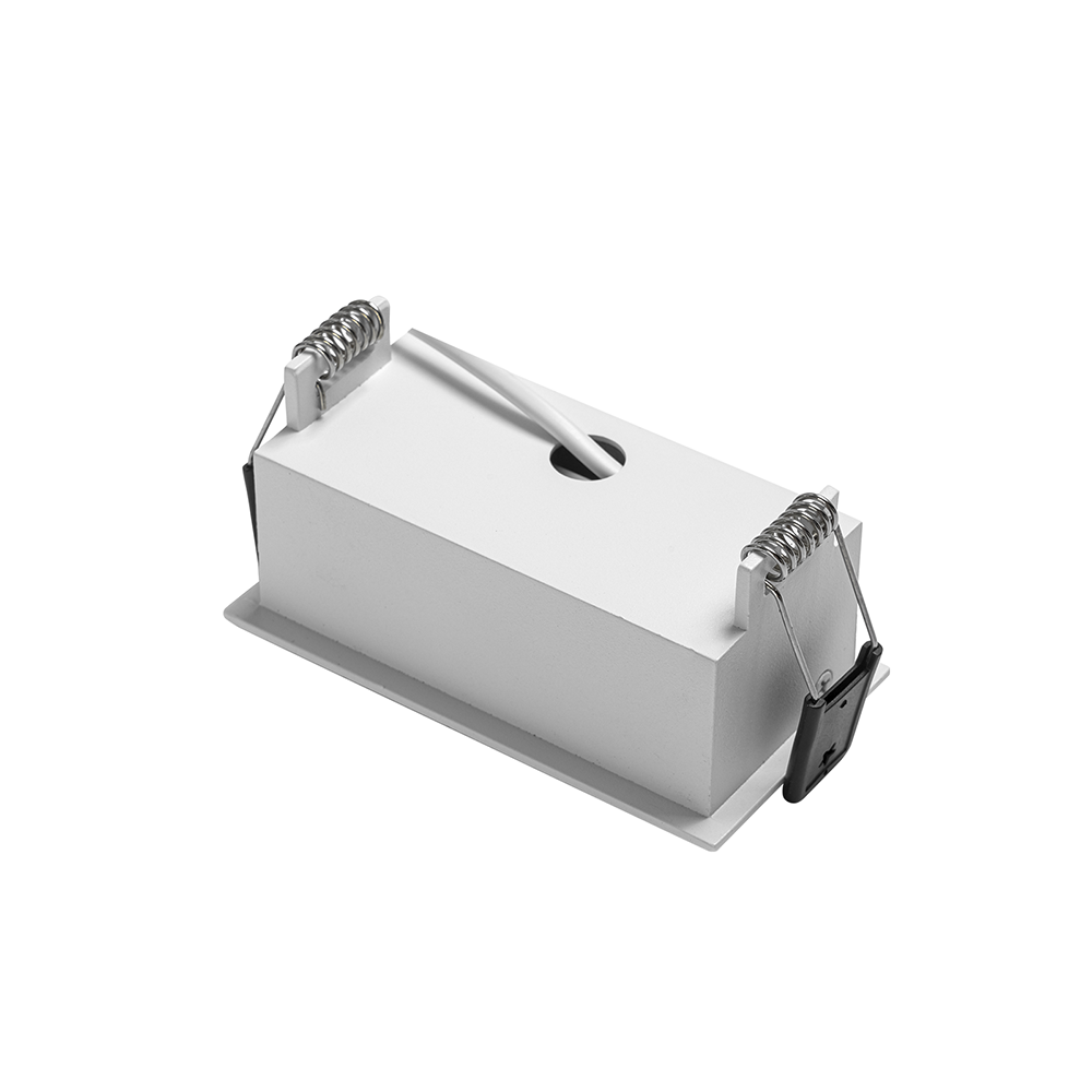 Embutido Nordecor Downlight Powerus Direcionável 3 Focos 6 watts Branco 4000K IRC90 35° Bivolt 100x44x52mm 6790