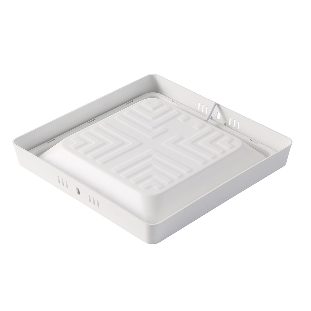 Painel Sobrepor Blumenau Play ABS 12 watts 3000K Branco 161x161x27mm Bivolt 83463004