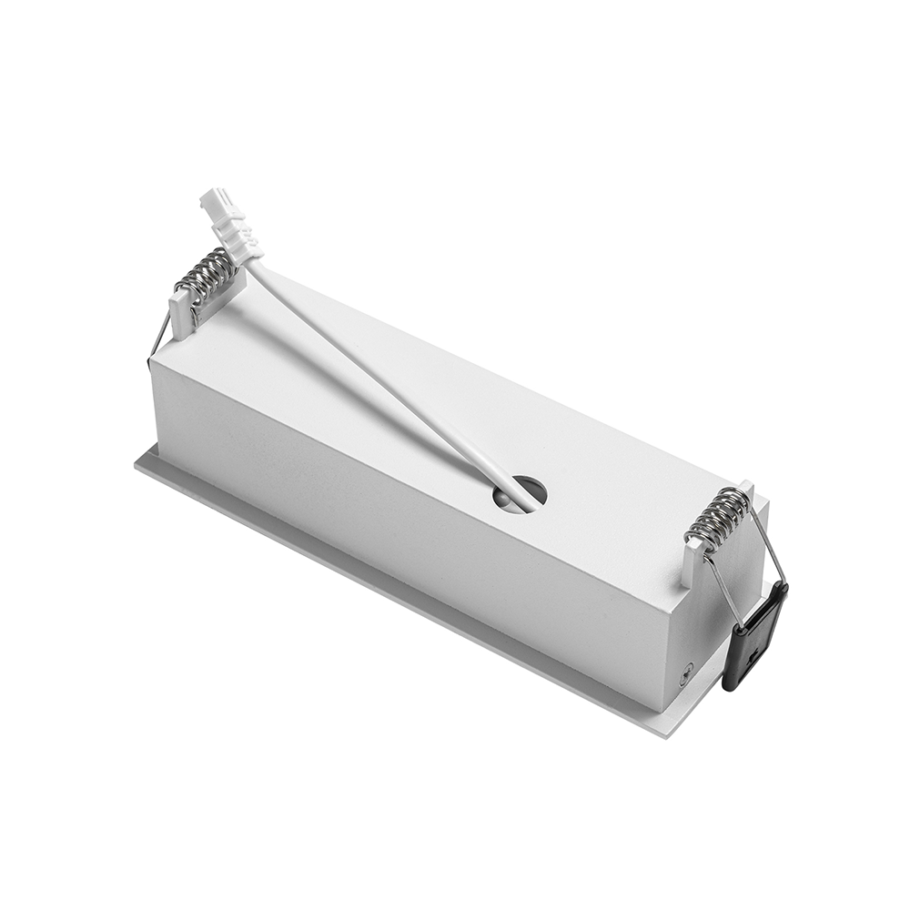 Embutido Nordecor Downlight Powerus Direcionavel 5 Focos 10 watts Branco 3000K IRC90 35° Bivolt 150x46x52mm 6734