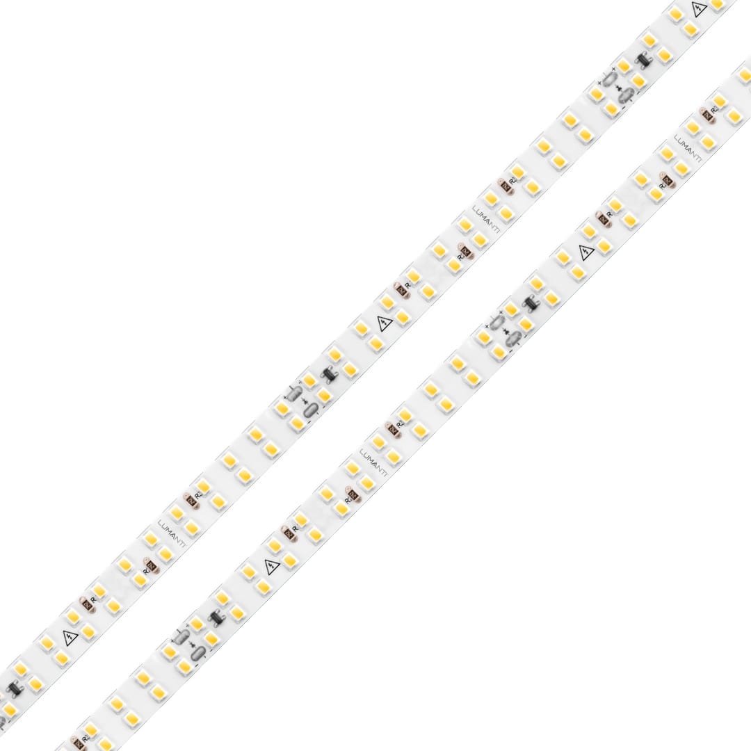 Fita LED Lumanti 24w/mt 240 leds IP33 10mm IRC80 Tensão de Rede 2400 lumens (Rolo 50 metros) FD33324R