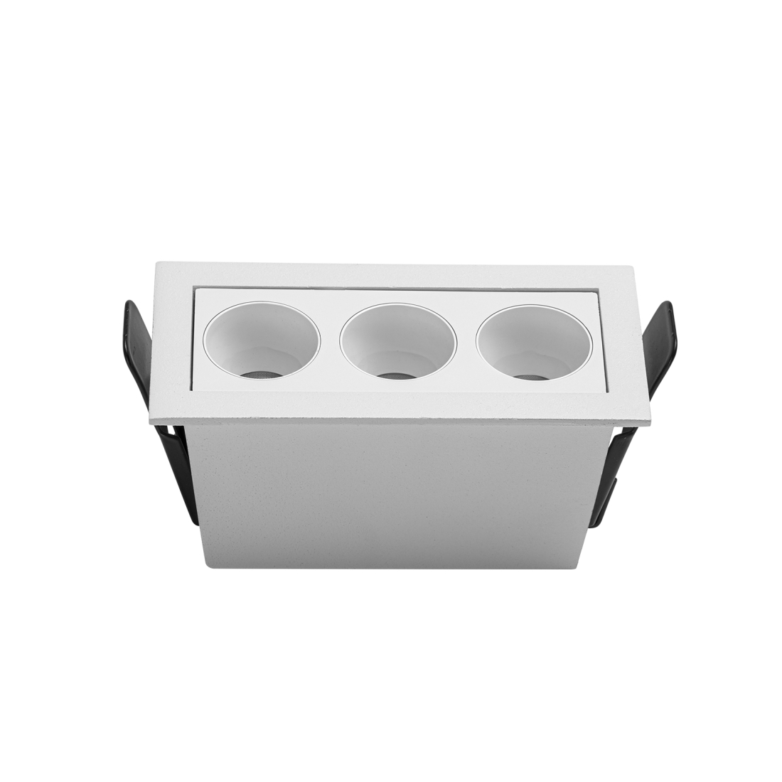 Embutido Nordecor Downlight Powerus 3 Focos 6 watts Branco 4000K IRC90 35° Bivolt 96x46x52mm 6788