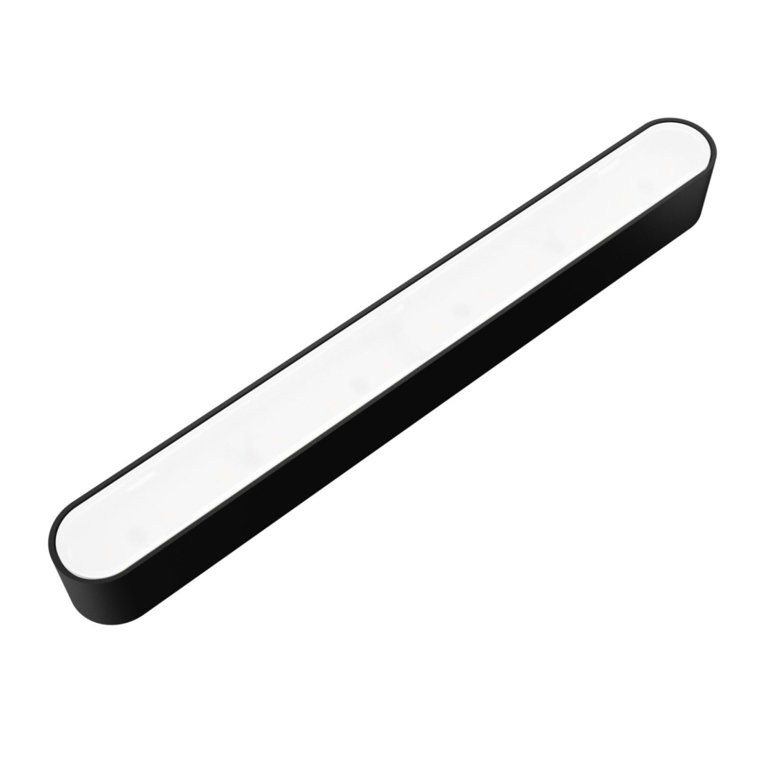 Módulo Magnético Nordecor Kay Difusor 12 watts 3000K 24° 48V IRC90 Preto 235x26x26mm 6556