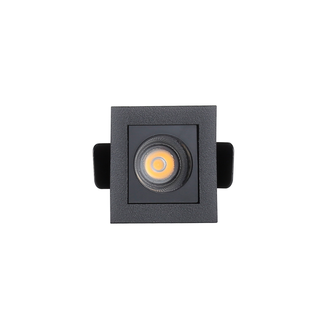 Embutido Nordecor Downlight Powerus Preto 2 watts 4000K IRC90 35° Bivolt 46x46x52mm 6783