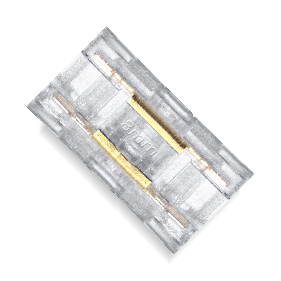 Conector Lumanti Reto para Fita Led 8mm Tensão de Rede FD338E