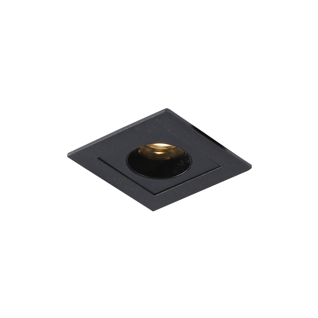 Embutido Nordecor Downlight Powerus Preto 2 watts 4000K IRC90 35° Bivolt 46x46x52mm 6783