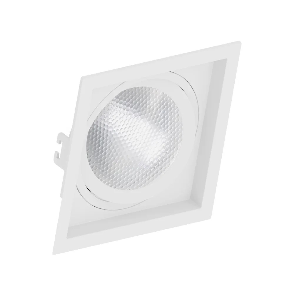 Spot Embutir Save Energy Recuado PAR30 Branco 170x170x35mm LE-330.068 